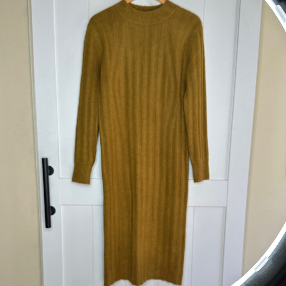 a new day Olive Green Long Sleeve Dress Size S